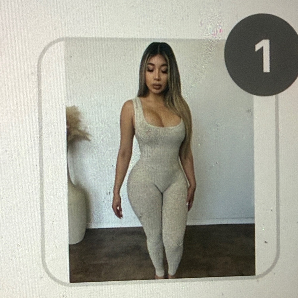 OOTDFash Beige Jumpsuit
